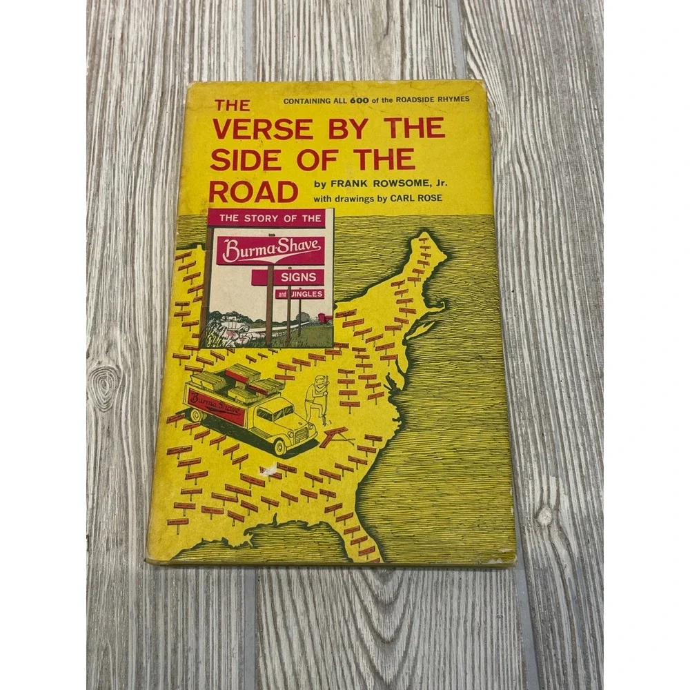 The Verse by the Side of the Road Burma-Shave Signs Jingles Frank Rowsome Jr